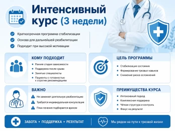 Реабилитация за 21 день в Туринске